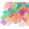 Dekoratyviniai fluorescenciniai akmenukai, spalvoti, 100 vnt.