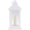 Dekoratyvinis LED žibintas, 17 cm, baltas