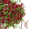 Dekoratyvinis užpildas dovanų pakavimui, raudona/žalia
