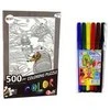 Dėlionė spalvinimui Žuvys, 500 d.