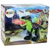 Dinozauras su ugnies alsavimo ir kitais efektais, rudas