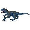 Dinozauras Velociraptor su nuotolinio valdymo pultu