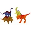Dinozaurų figūrėlių rinkinys su priedais, 15 vnt,