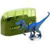 Dinozaurų transportavimo automobilis su dinozauru ir atsuktuvu
