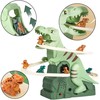 Dinozaurų trasa su šviesos ir garso efektais