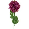 Dirbtinė gėlė Chrizantema XXL, violetinė, 1 vnt.