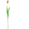 Dirbtinė tulpė, 1 vnt., oranžinė