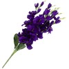 Dirbtinių kardelių puokštė, 5 vnt., violetinė