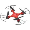 Dronas Y20 UFO 360° su nuotoliniu valdymu ir šviesos efektais, raudonas