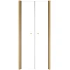 Dušo durys Besco Sinco Due, Brushed Gold, 80 x 195 cm