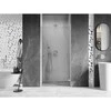 Dušo durys Mexen Lunar-B, dešinė, 100 cm, transparent/brushed nickel