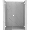 Dušo durys Mexen Lunar-B, dešinė, 150 cm, transparent/baltas