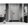 Dušo durys Mexen Lunar-B, dešinė, 150 cm, transparent/brushed copper