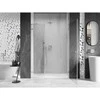 Dušo durys Mexen Lunar-B, dešinė, 150 cm, transparent/brushed nickel