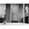 Dušo durys Mexen Lunar-B, dešinė, 80 cm, transparent/brushed copper
