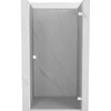 Dušo durys Mexen Lunar-B, dešinė, 85 cm, transparent/baltas