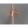 Dušo durys Mexen Lunar-B, kairė, 100 cm, transparent/brushed copper