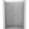 Dušo durys Mexen Lunar-B, kairė, 110 cm, transparent/brushed nickel