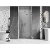 Dušo durys Mexen Lunar, dešininės, 70 cm, transparent/brushed nickel
