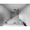 Dušo durys Mexen Lunar-F, sulankstomos, kairė, 80 cm, transparent/juodas