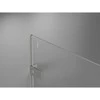 Dušo durys Mexen Lunar-F, sulankstomos, kairė, 130 cm, transparent/brushed nickel