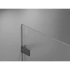 Dušo durys Mexen Lunar-F, sulankstomos, kairė, 130 cm, transparent/gun metal