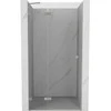 Dušo durys Mexen Lunar, kairinės, 80 cm, transparent/brushed nickel