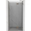Dušo durys Mexen Lunar L, dešinė, 120 cm, transparent/brushed copper