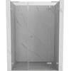 Dušo durys Mexen Lunar L, dešinė, 140 cm, transparent/brushed nickel