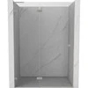 Dušo durys Mexen Lunar L, kairė, 135 cm, transparent/brushed nickel