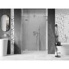 Dušo durys Mexen Lunar L, kairė, 150 cm, transparent/brushed nickel