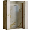 Dušo durys Rea Hugo Gold Brushed, 80 cm