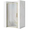 Dušo durys REA Rapid Swing, Brushed Gold, 100 cm