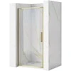 Dušo durys REA Rapid Swing, Brushed Gold, 90 cm