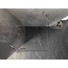 Dušo kabina Mexen Lunar, kairė, 100 x 100 cm, transparent/brushed nickel