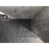 Dušo kabina Mexen Lunar L, dešinė, 100 x 100 cm, transparent/brushed nickel