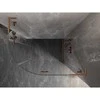 Dušo kabina Mexen Lunar L, pusapvalė, dešinė, 100 x 70 cm, transparent/brushed copper