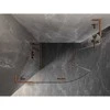 Dušo kabina Mexen Lunar L, pusapvalė, kairė, 90 x 70 cm, transparent/brushed copper
