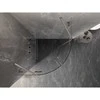 Dušo kabina Mexen Lunar, pusapvalė, 100 x 100 cm, transparent/brushed nickel