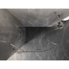 Dušo kabina Mexen Lunar, pusapvalė, kairė, 100 x 70 cm, transparent/brushed nickel