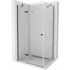 Dušo kabina Mexen Roma, Juodas, 90 x 70 cm