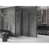 Dušo kabina Mexen Velar, 100 x 100 cm, Gun metal/Transparent