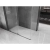Dušo kabina Mexen Velar, 140 x 75 cm, Gun metal/Transparent