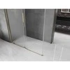 Dušo kabina Mexen Velar, 150 x 80 cm, Gold/matinis stiklas