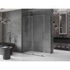 Dušo kabina Mexen Velar, 150 x 80 cm, Gun metal/Transparent
