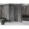 Dušo kabina Mexen Velar, 150 x 85 cm, Gun metal/Transparent