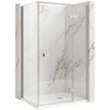 Dušo kabina Rea Atlas, 90x80 cm, Chrome, dešinė