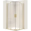 Dušo kabina REA Montana Double, Brushed Gold, 80x80 cm