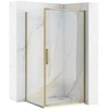 Dušo kabina REA Rapid Swing, Brushed Gold, 90x100 cm