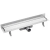 Dušo latakas Laveo Basso 2in1, 70 cm, Inox (montuojamas prie sienos)